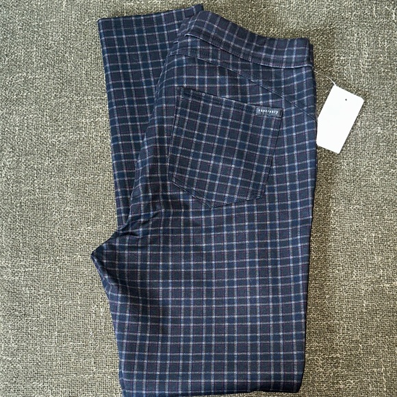 Sanctuary Women's Black Plaid Leggings - Picture 6 of 7